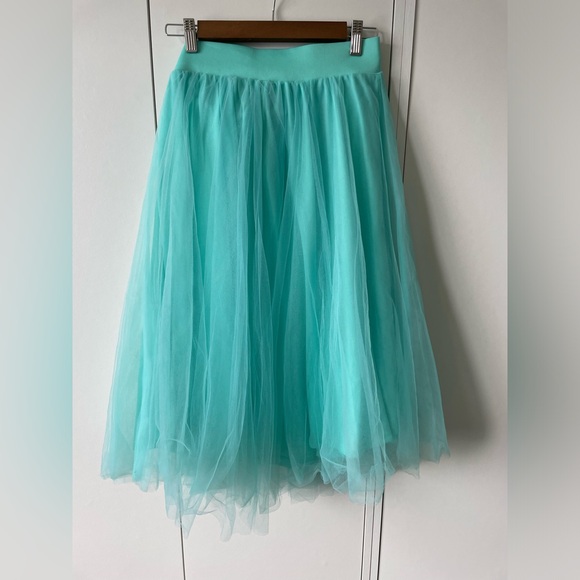 Blue Tulle Ballerina Skirt Size M - Picture 4 of 7